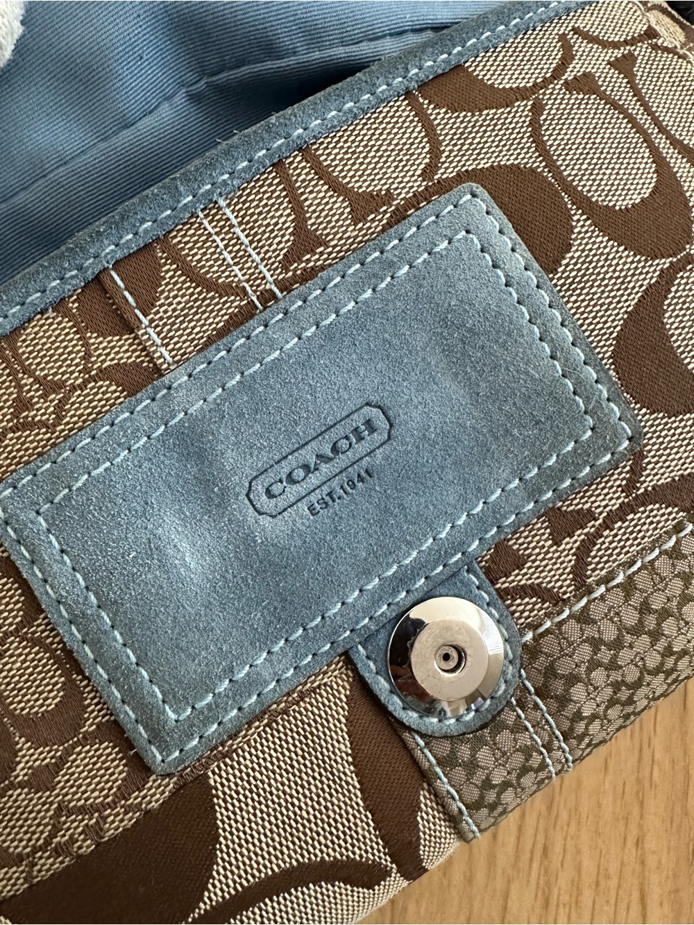 Coach Patchwork Shoulder Bag - Picture 15 of 16